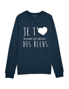 Je t'aime autant - Sweat Homme 2