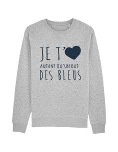 Je t'aime autant - Sweat Homme